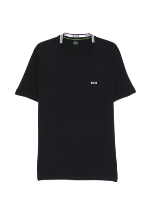 BOSS logo-print T-shirt - Black