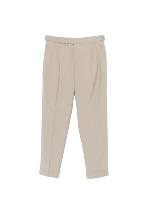 Briglia 1949 belted pleated trousers - Neutrals