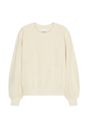 Closed relaxed sweater - Neutrals