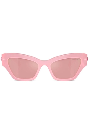 Swarovski Eyewear crystal-embellished cat-eye sunglasses - Pink