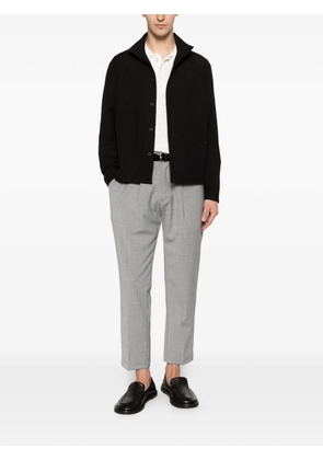 PMDS pressed-crease flap-pocket trousers - Grey