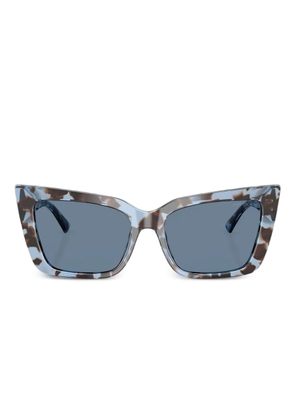 Jimmy Choo Eyewear tortoiseshell cat-eye sunglasses - Blue
