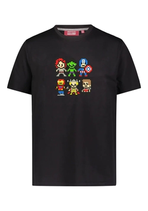 Mostly Heard Rarely Seen 8-Bit Hero Squad T-shirt - Black