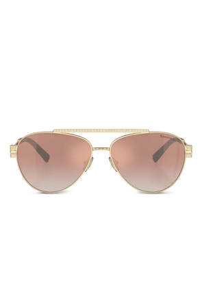 Tiffany & Co Eyewear TF3101B embellished sunglasses - Gold