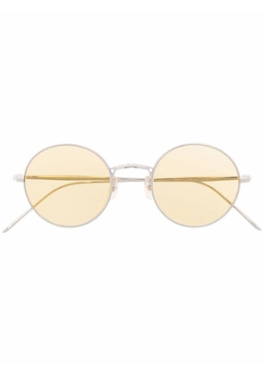 Oliver Peoples G. Ponti-3 round-frame sunglasses - Silver