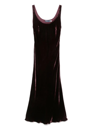 Polo Ralph Lauren sleeveless velvet dress - Red