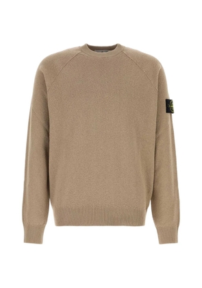 Stone Island Compass-badge cotton sweater - Neutrals