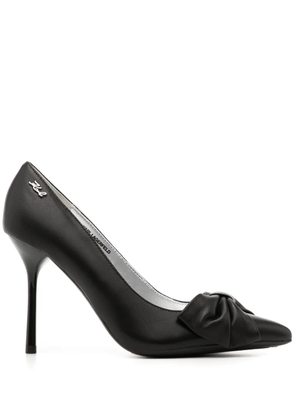 Karl Lagerfeld 105mm Sarabane pumps - Black