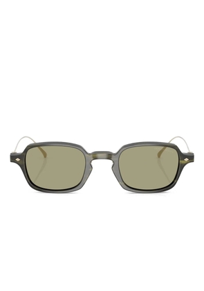 Giorgio Armani square sunglasses - Green