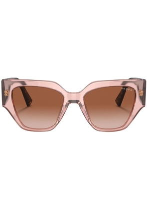 Vogue Eyewear transparent square-frame sunglasses - Pink