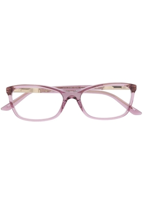 Versace Eyewear square frame glasses - Pink