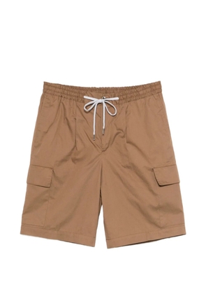 PT Torino cargo-pocket drawstring shorts - Brown