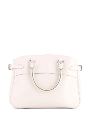 Louis Vuitton Pre-Owned Passy Tote Epi Leather PM satchel - White