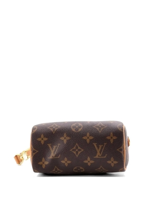 Louis Vuitton Pre-Owned Speedy Bandouliere NM Bag Monogram Canvas Nano crossbody bag - Brown
