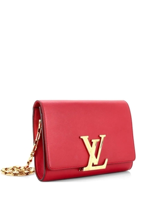 Louis Vuitton Pre-Owned Chain Louise Leather GM clutch bag - Red