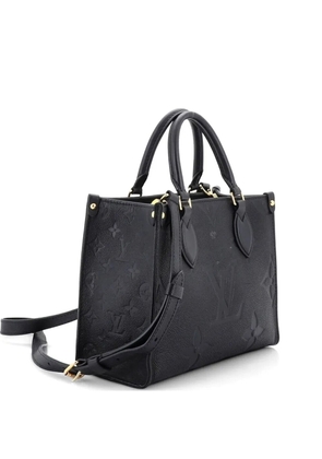 Louis Vuitton Pre-Owned OnTheGo Tote Monogram Empreinte Giant PM shoulder bag - Black