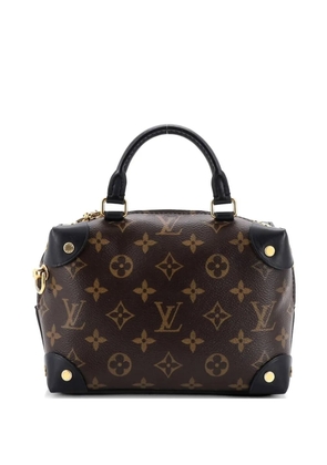 Louis Vuitton Pre-Owned Petite Malle Souple Handbag Monogram Canvas with Leather shoulder bag - Brown