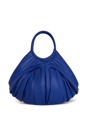 Saiid Kobeisy twisted calfskin bag - Blue
