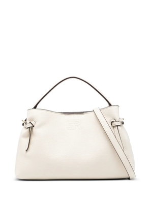 ERMANNO FIRENZE small Aliana knot-detail tote bag - Neutrals