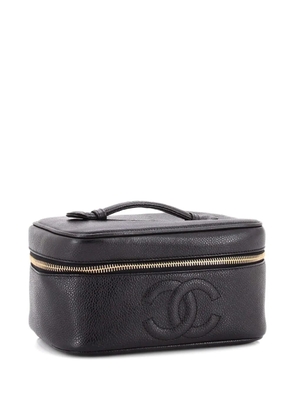 CHANEL Pre-Owned Timeless Cosmetic Case Caviar Medium pouch - Black