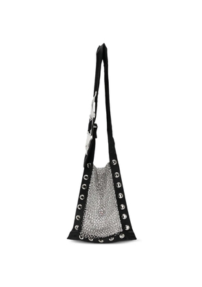 Chopova Lowena chainmail eyelet satchel - Black