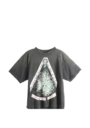 SAINT MXXXXXX graphic-print T-shirt - Grey