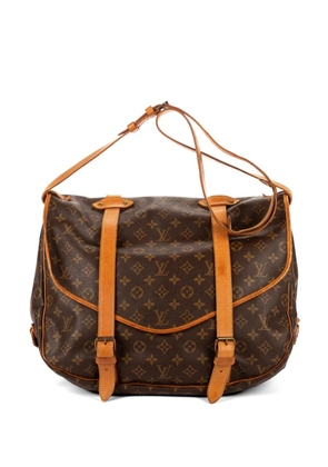 Louis Vuitton Pre-Owned Monogram buckle shoulder bag - Brown