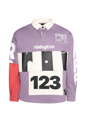 RIVINGTON ROI REBIS Apocrypha Rugby long-sleeved shirt - Purple