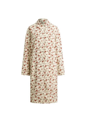 12 STOREEZ Cvetochek floral-print dress - Neutrals