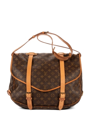Louis Vuitton Pre-Owned Monogram Saumur shoulder bag - Brown