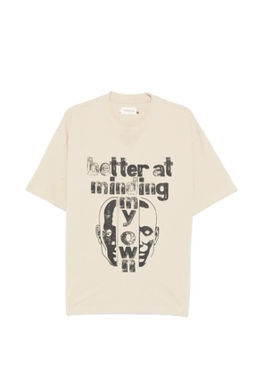 Honor The Gift graphic-print T-shirt - Neutrals