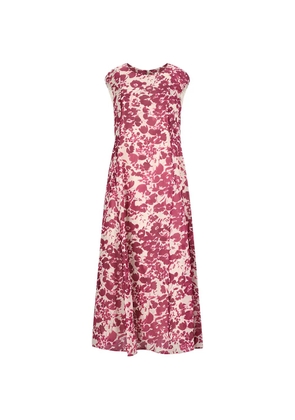 'S Max Mara A-line floral-print dress - Neutrals