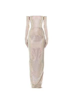 Bronx and Banco Florentina gown - Neutrals