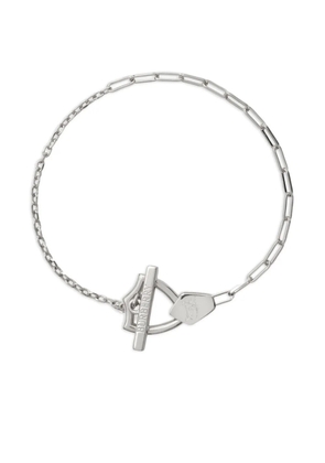 Burberry chain-link T-bar bracelet - Silver
