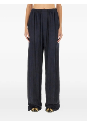 Balenciaga elasticated trousers - Blue