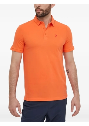 Peak Performance logo-embroidered polo shirt - Orange