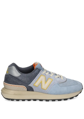 New Balance 574 panelled lace-up sneakers - Blue