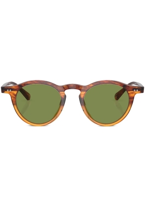 Oliver Peoples Op-13 round-frame sunglasses - Brown