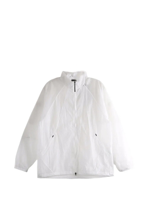 Goldwin sheer raglan-sleeve jacket - White