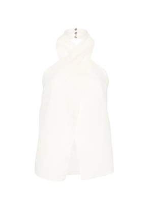 Patrizia Pepe halterneck top - Neutrals