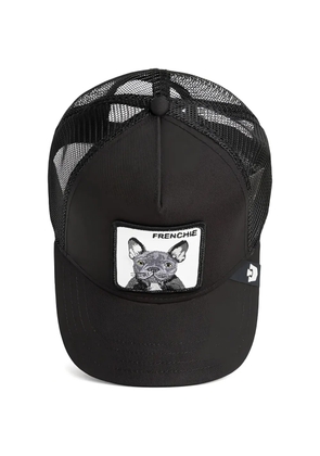 GOORIN BROS mesh-panel embroidered-patch cap - Black