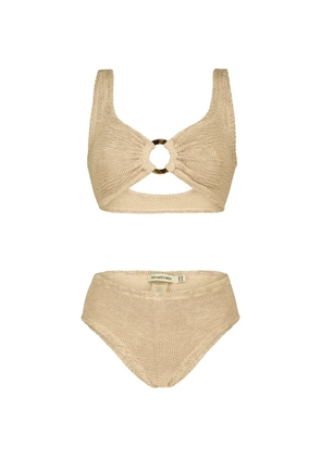 PARAMIDONNA Irina high waist two piece swimsuit - Neutrals