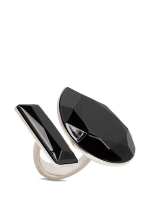 DRIES VAN NOTEN open gem ring - Silver