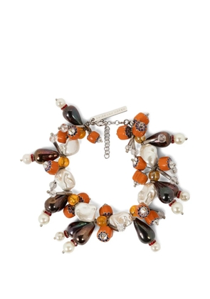 DRIES VAN NOTEN beaded bracelet - Silver