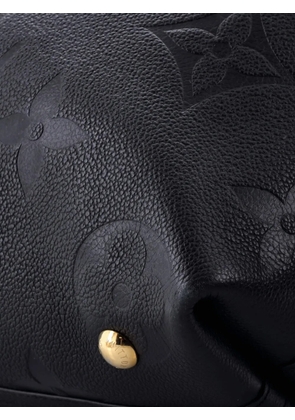 Louis Vuitton Pre-Owned CarryAll Monogram Empreinte Giant PM hobo bag - Black