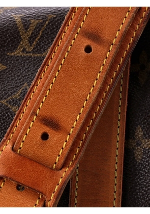 Louis Vuitton Pre-Owned Saumur Handbag Monogram Canvas 35 crossbody bag - Brown