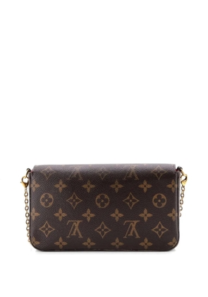 Louis Vuitton Pre-Owned Felicie Pochette Monogram Canvas crossbody bag - Brown