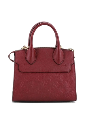 Louis Vuitton Pre-Owned Pont Neuf Handbag Monogram Empreinte Leather Mini satchel - Red