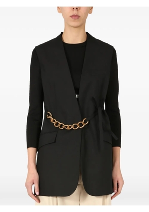 Givenchy chain-detail sleeveless blazer - Black