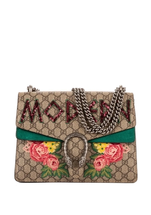 Gucci Pre-Owned Dionysus floral-print shoulder bag - Neutrals